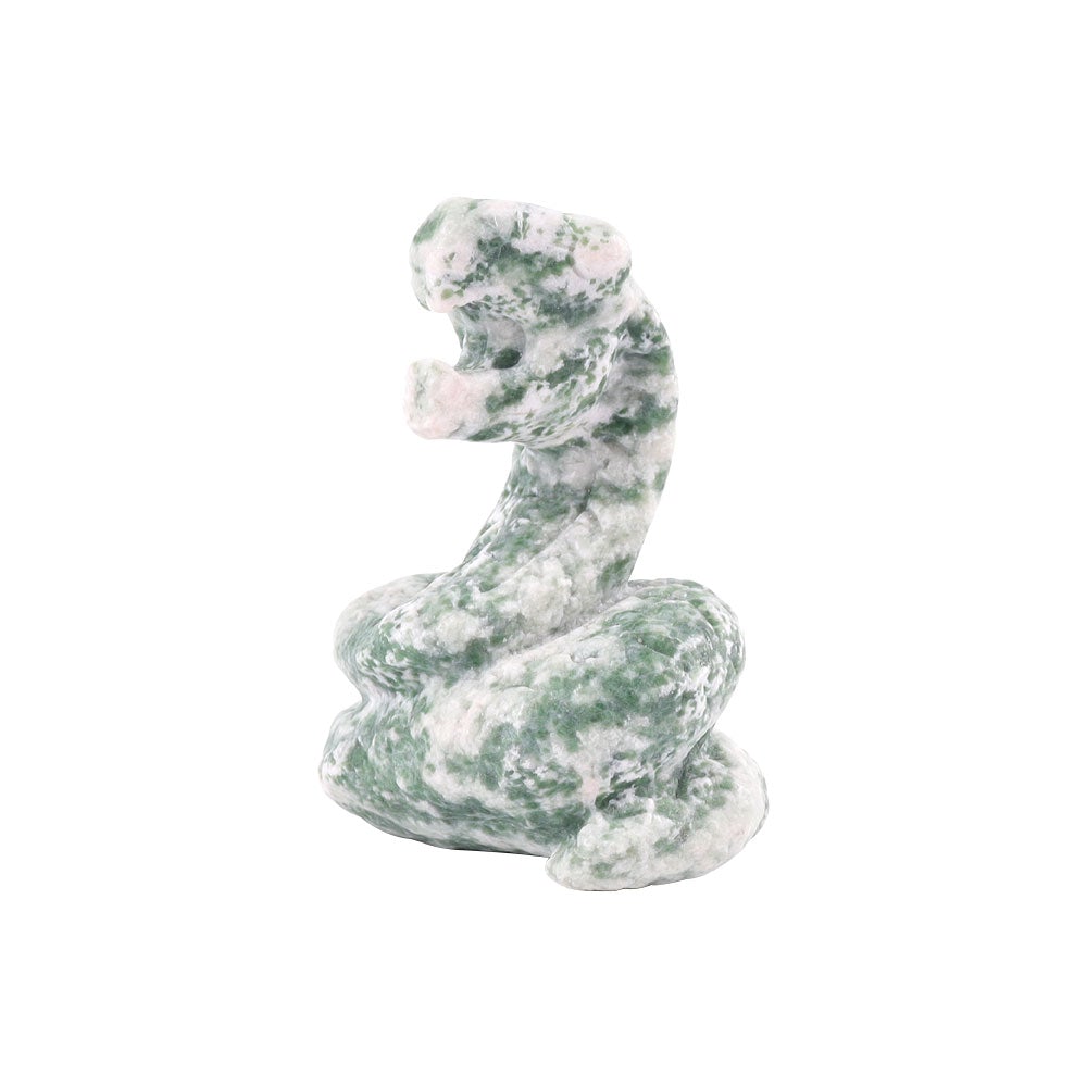 Unique Jade Cobra Snake Carvings