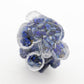 Resin Dog Figurines with Lapis Gravel Toy Poodle