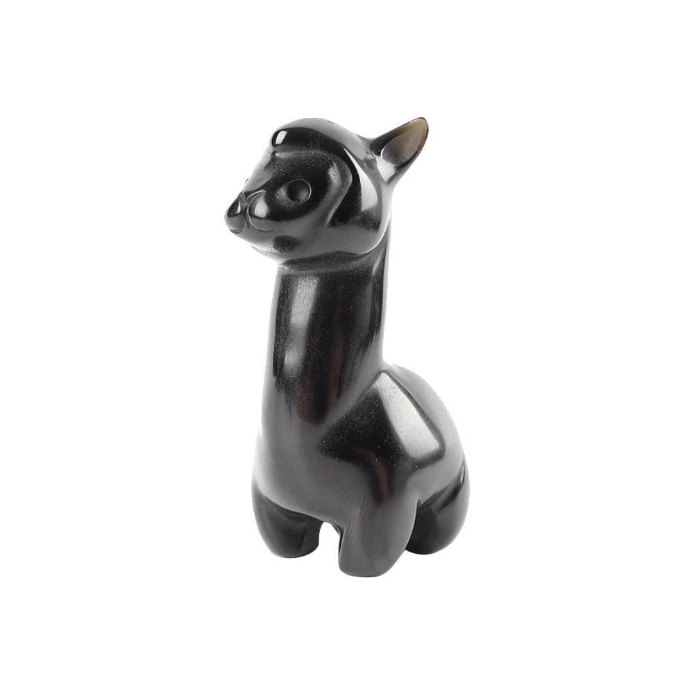 Black Obsidian Crystal Carving Alpaca Free Form Wholesale Crystals USA