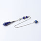 11.8" Long Chain Crystal Pendulum Wholesale Crystals USA