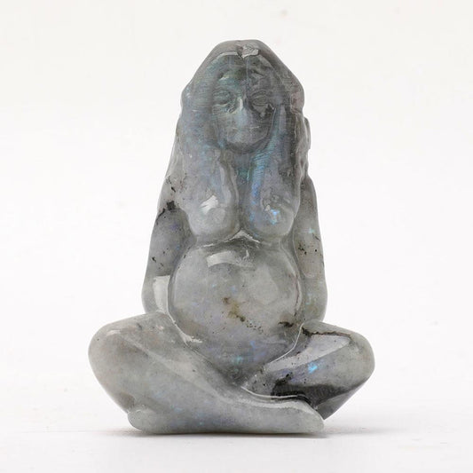 Labradorite Mother of Earth Carvings Wholesale Crystals USA