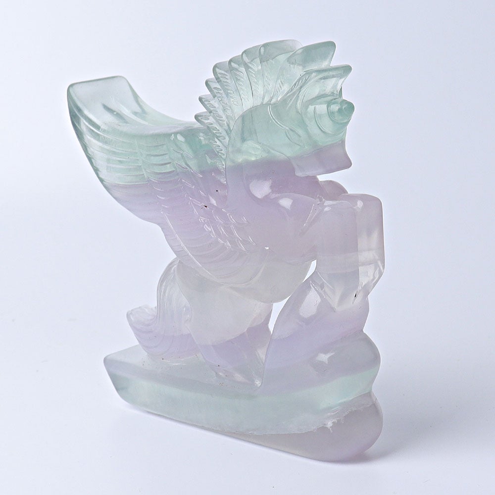 4.5" Fluorite Unicorn Crystal Carvings Wholesale Crystals USA