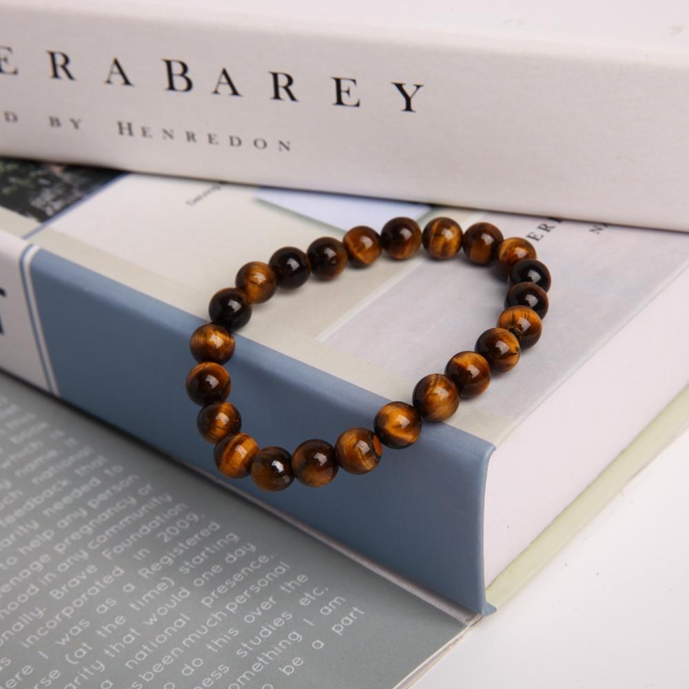8mm Tiger Eye Crystal Bracelet Wholesale Crystals USA