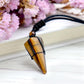 Arrow Shaped Obsidian Quartz Crystal Stone Necklace Wholesale Crystals USA