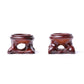 Set of 2 Branch Wood Display Stand Base