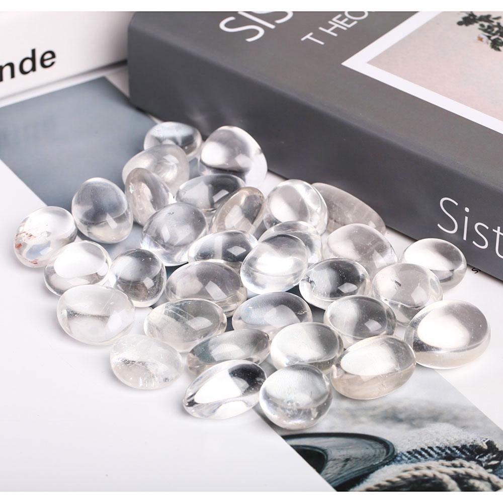 0.1kg Clear Quartz Crystal Tumbles Wholesale Crystals USA