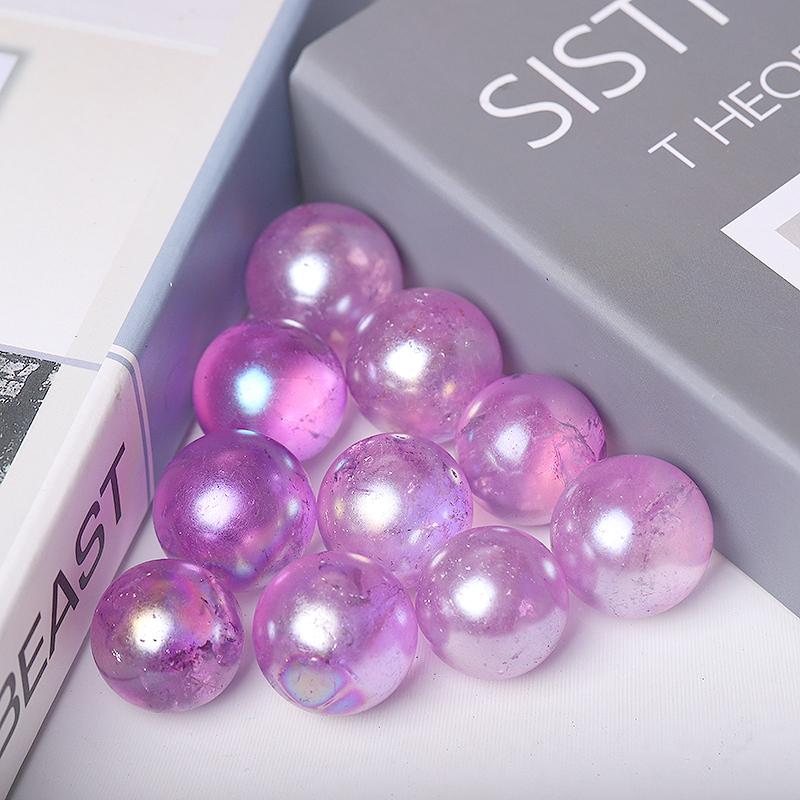 0.25kg Aura Purple Crystal Sphere Wholesale Crystals USA