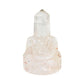 Clear Quartz Crystal Point with Carving Skull Decor Wholesale Crystals USA