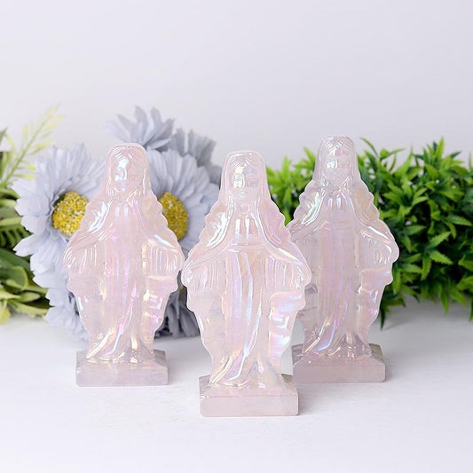 4.8" Aura Angel Sculpture Crystal Carvings Wholesale Crystals USA