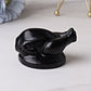 2.35" Black Obsidian Roast Turkey Crystal Carvings Wholesale Crystals USA