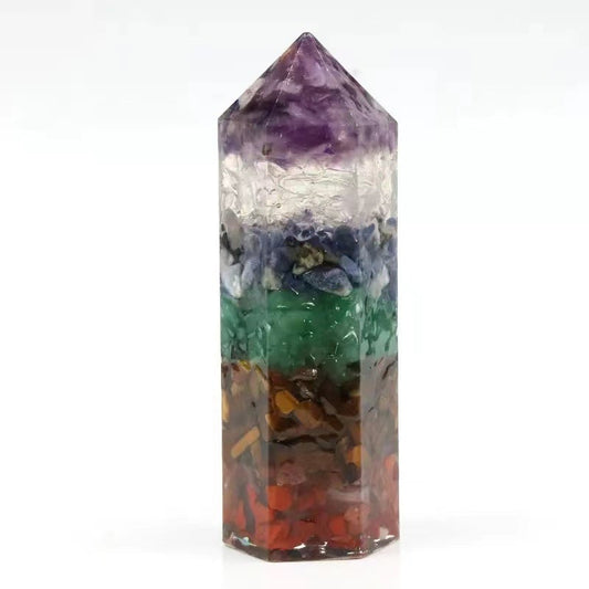 80mm Resin Chakra Point Wholesale Crystals USA