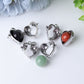 1.16" Heart Shape Crystal Pendant Wholesale Crystals USA