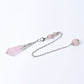 11.8" Long Chain Crystal Pendulum Wholesale Crystals USA