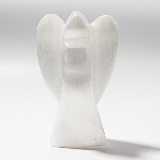 Selenite Angel Crystal Carvings 5.8" Wholesale Crystals USA