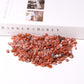 0.1kg Different Size Natural Carnelian Chips Crystal Chips for Decoration Wholesale Crystals USA
