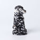 3" Zebra Jasper Dog Crystal Carvings Wholesale Crystals USA