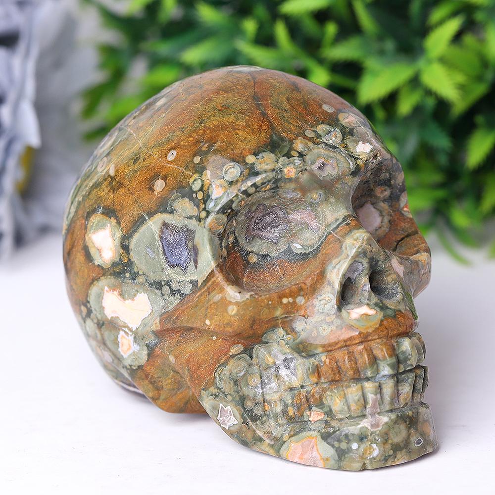 Ocean Jasper Crystal Skull Carvings Wholesale Crystals USA