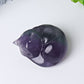 2" Fluorite Sleeping Cat Crystal Carvings Wholesale Crystals USA
