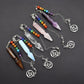7 Chakra Healing Crystal Dowsing Pendulum Reiki Balance Meditation Jewelry Wholesale Crystals USA