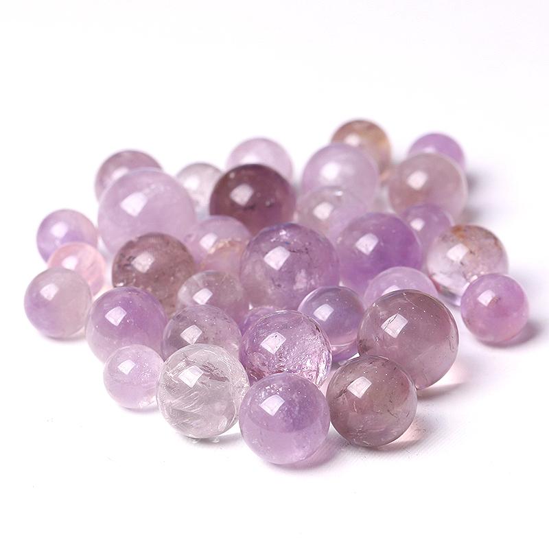 0.25kg 12mm Amethyst Sphere Wholesale Crystals USA