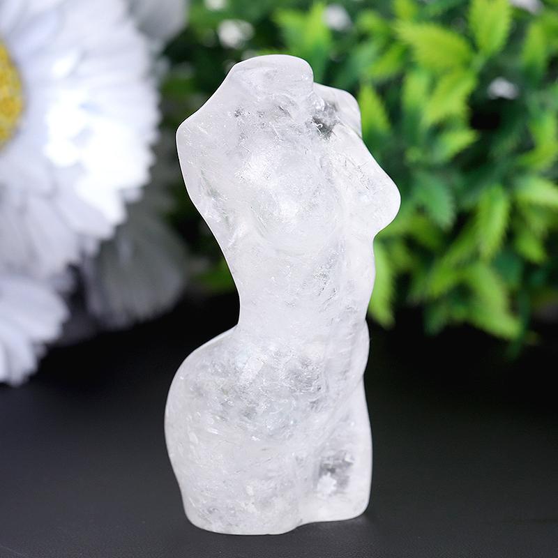 3" Clear Quartz Model Carvings Wholesale Crystals USA