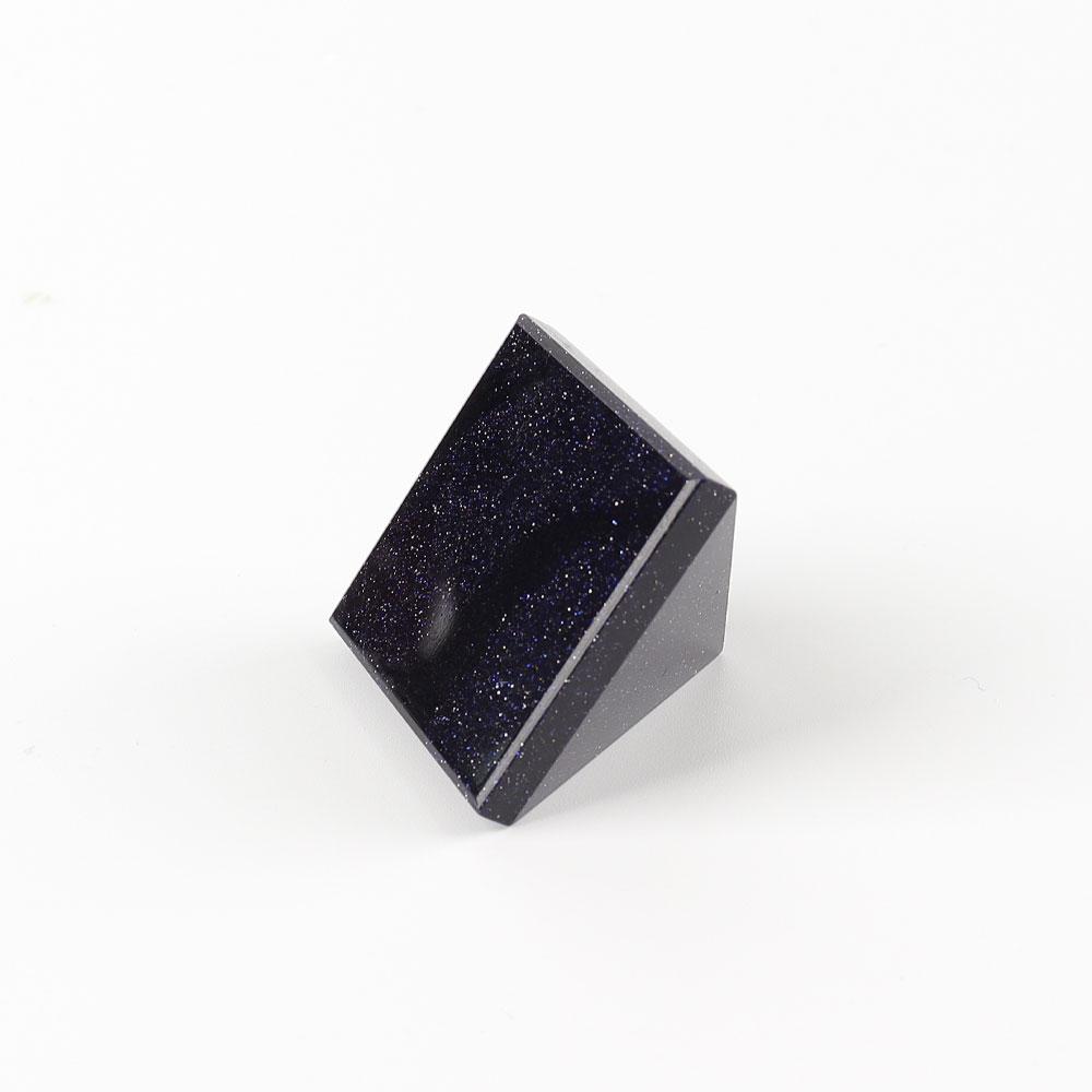 Blue Sand Stone Crystal Carving Pyramid Wholesale Crystals USA