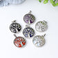 1.2" Tree of life Wrapped Crystal Pendant Wholesale Crystals USA
