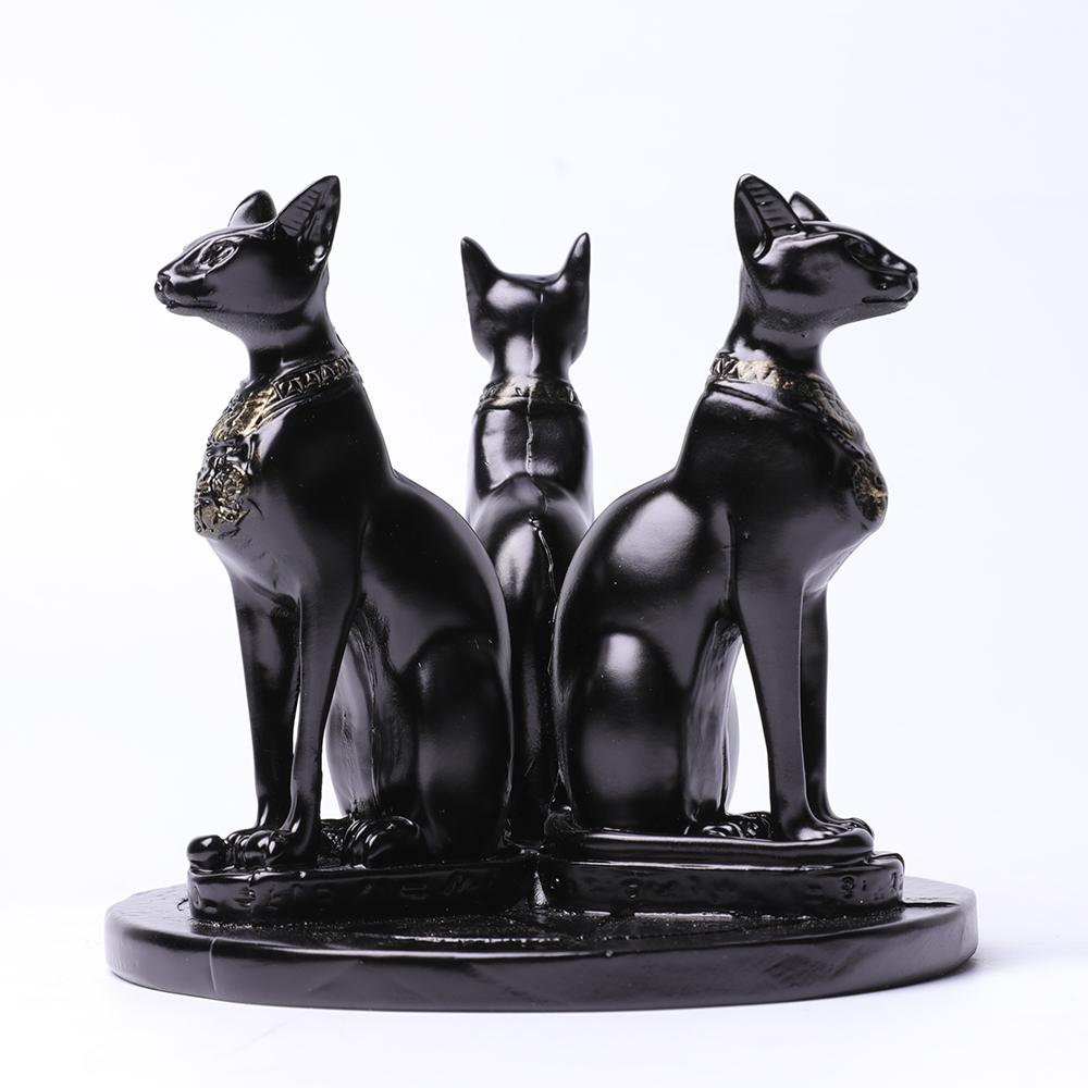Lucky Cat Statue Resin Stand
