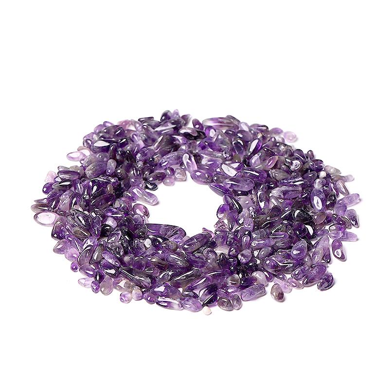 0.1kg 7-9mm High Quality Natural Amethyst Chips Wholesale Crystals USA