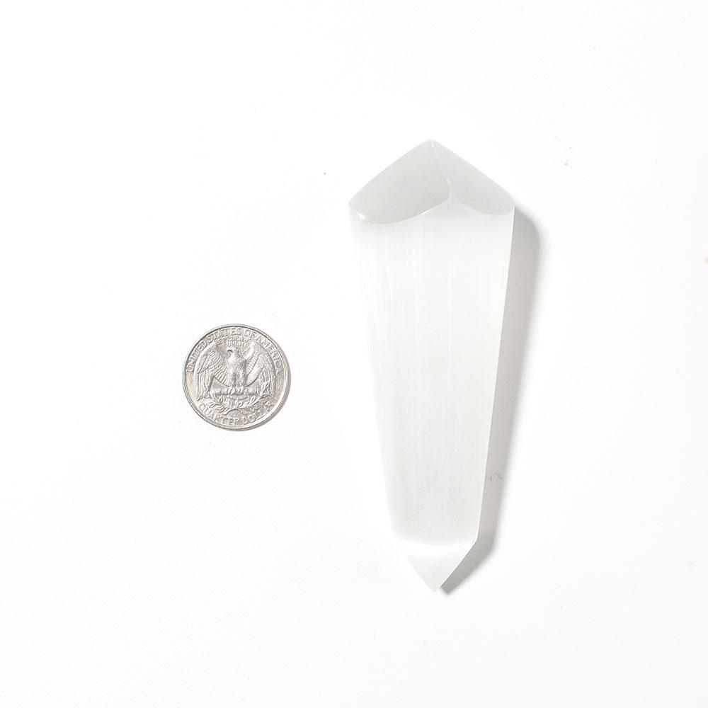 4" Selenite Crystal Point Wholesale Crystals USA