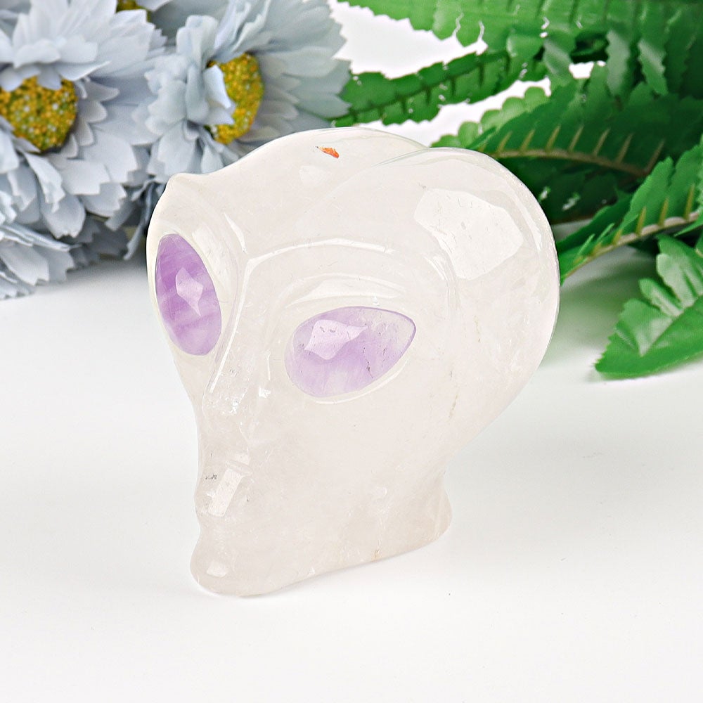 2.5" Alien Skull Crystal Carving Wholesale Crystals USA