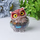 2.4" Resin Owl Crystal Carving Wholesale Crystals USA