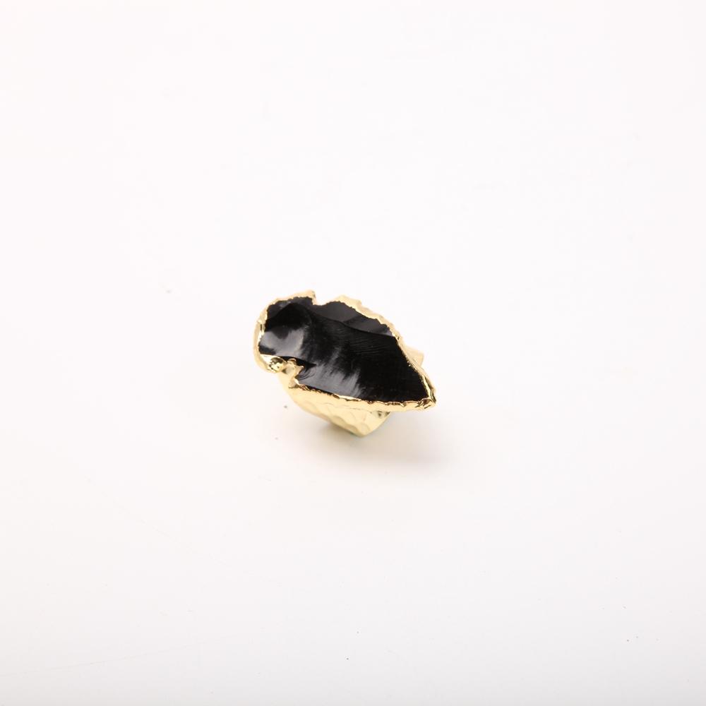 Black Obsidian Handmade Crystal Ring Wholesale Crystals USA