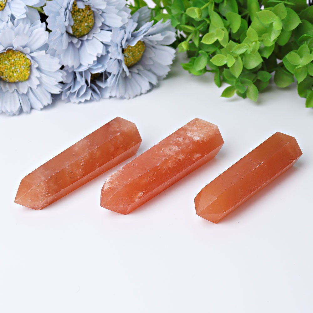 3"-4" Honey Calcite Crystal Points Wholesale Crystals USA