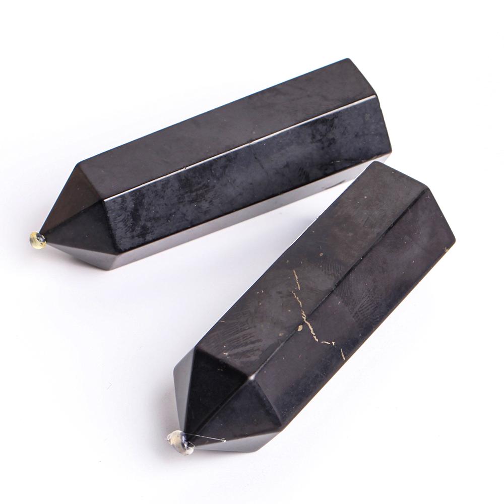 Set of 2 Schugite Point Wholesale Crystals USA