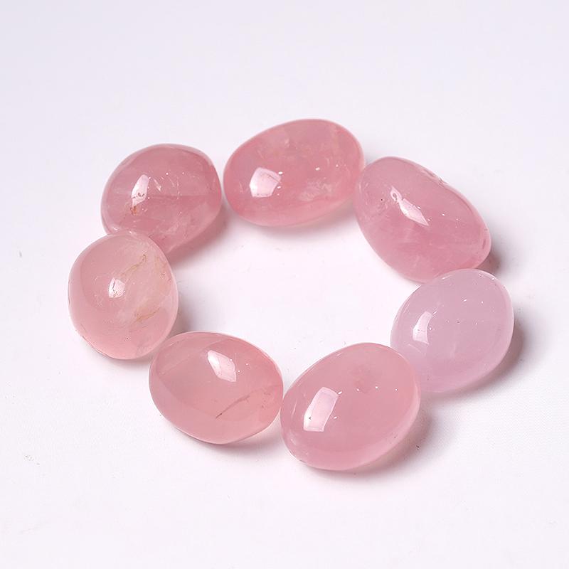 0.1kg Rose Quartz Tumbles Wholesale Crystals USA