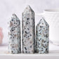 Tianshan Blue （Kiwi）tower Crystal wholesale support mixed customization