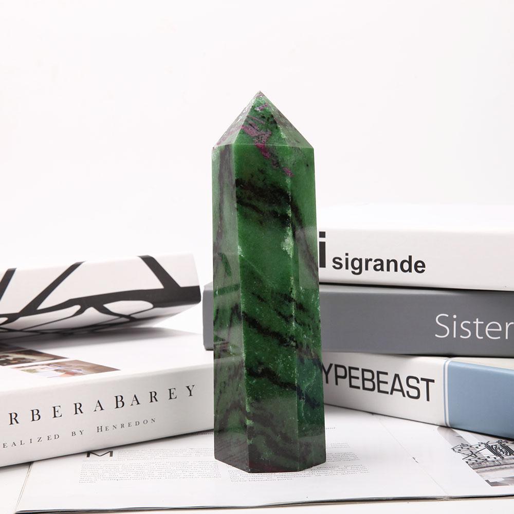 Ruby in Zoisite Tower 20cm Wholesale Crystals USA