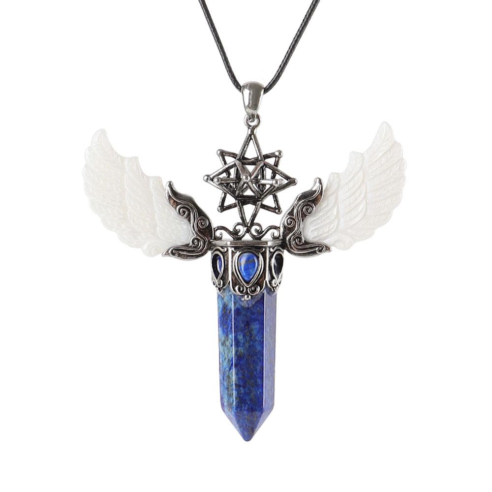 Crystal Point Vintage Wing Pendant Wholesale Crystals USA