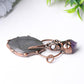2.5" Labradorite with Amethyst Pendant for Jewelry DIY Wholesale Crystals USA