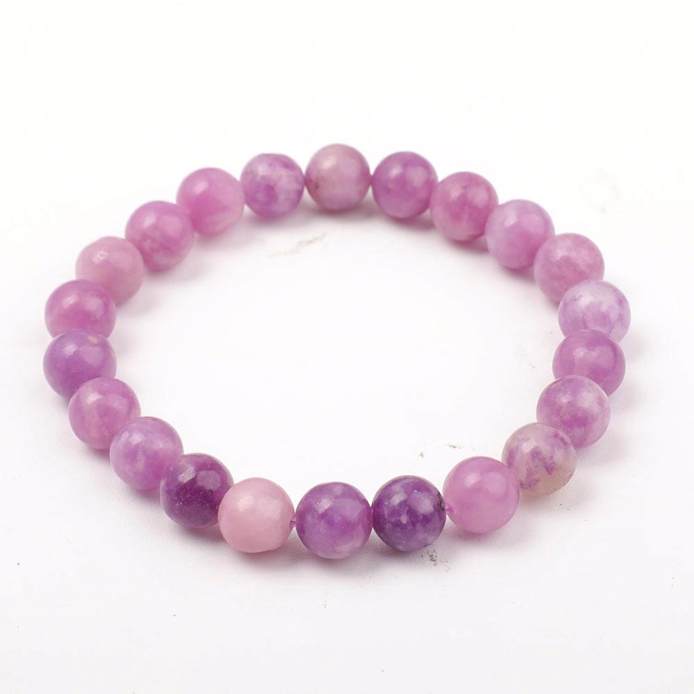 8mm Purple Mica Bracelet Wholesale Crystals USA
