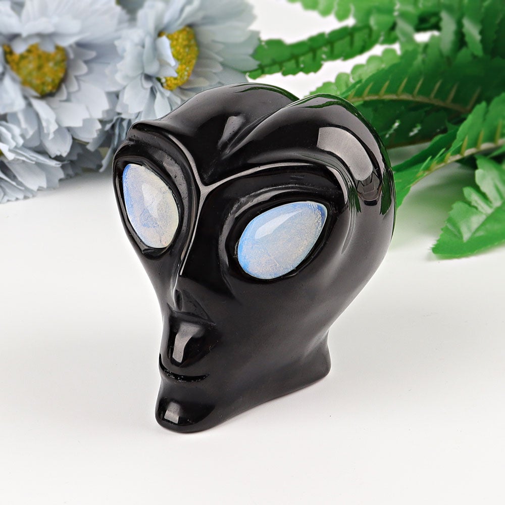 2.5" Alien Skull Crystal Carving Wholesale Crystals USA