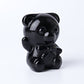 2.7" Black Obsidian Toy Bear Crystal Carvings Wholesale Crystals USA