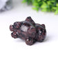 Natural Garnet Unicorn Hand Carving for Collection Wholesale Crystals USA
