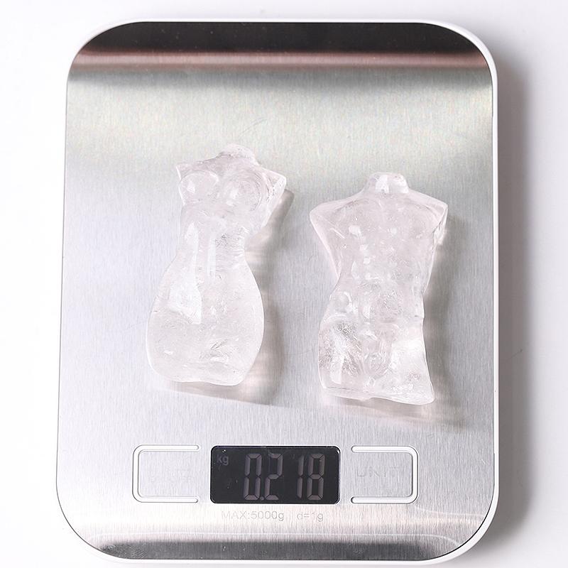 3" Clear Quartz Model Carvings Wholesale Crystals USA