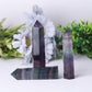 High Quality Crystal Wand Points Colorful Fluorite Tower Small Rainbow Fluorite Point Wholesale Crystals USA