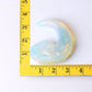 3" Opalite Moon with Rabbit Crystal Carvings Wholesale Crystals USA