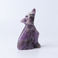 3" Dream Amethyst Wolf Crystal Carvings Wholesale Crystals USA