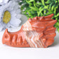 3" Red Jasper Dragon Head Crystal Carvings Wholesale Crystals USA