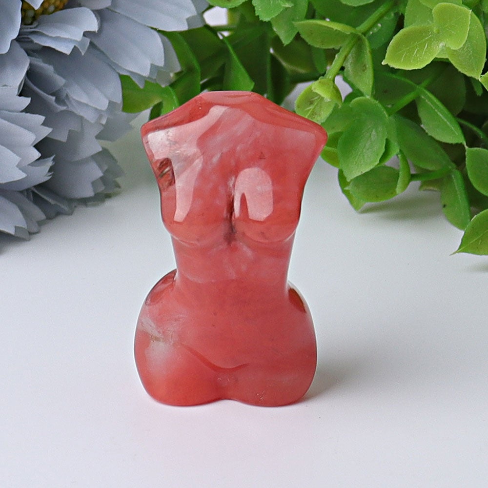 1.9" Woman Model Body Crystal Carvings Wholesale Crystals USA